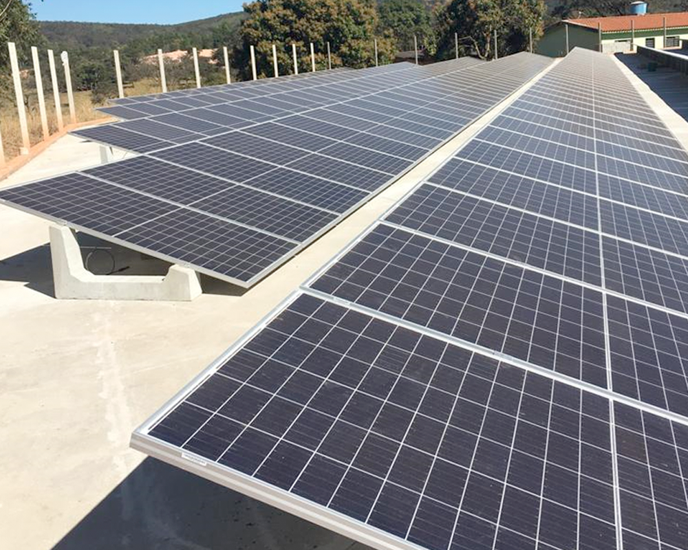 Bases de concreto para sua Usina Fotovoltaica